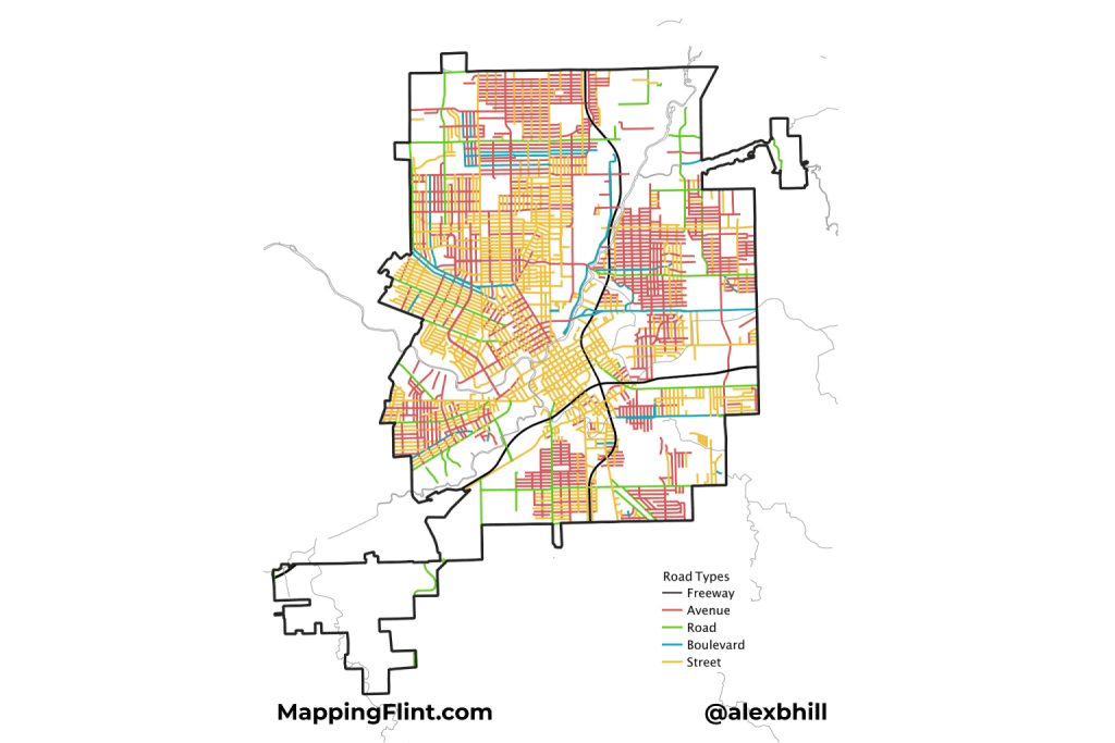 Mapping Flint: Roadways, Boulevards, Avenues, and&nbsp;Streets